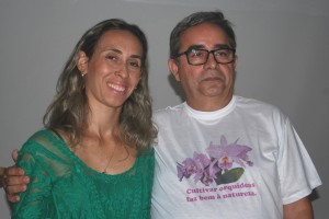 Novos presidente e vice-presidente: Thomaz e Juliana.