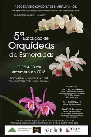 Cartaz - Esmeraldas 2015