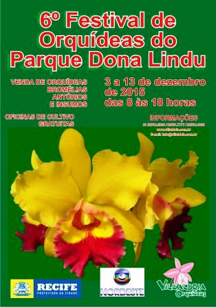 Cartaz - Parque Dona Lindu 2015b